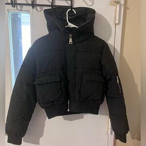 Petite Luxe Sporty Cropped Coat From Boohoo